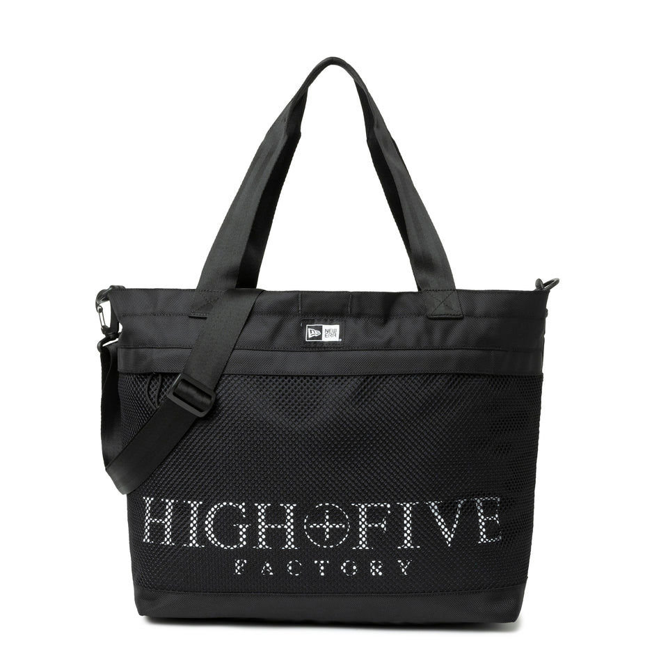 ジムトートバッグ 37L HIGH FIVE FACTORY ロゴ ブラック