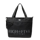 ジムトートバッグ 37L HIGH FIVE FACTORY ロゴ ブラック