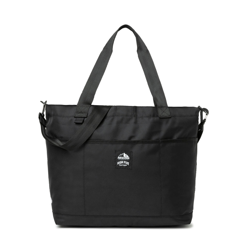 ジムトートバッグ 37L HIGH FIVE FACTORY ロゴ ブラック