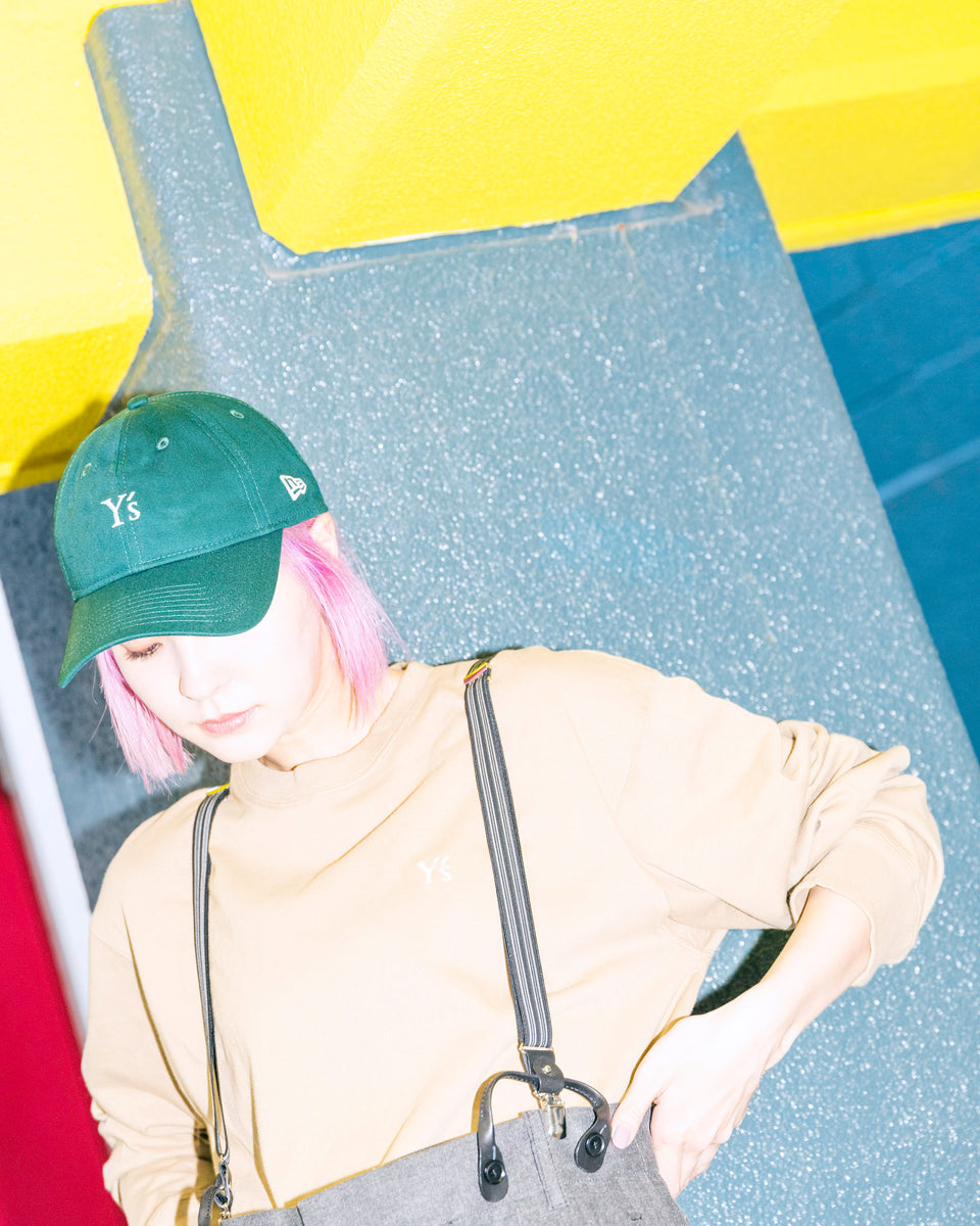長袖 コットン Tシャツ  Y's FW22 ベージュ レギュラーフィット