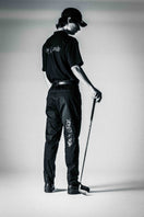 【ゴルフ】 テーパード ストレッチパンツ WILDSIDE YOHJI YAMAMOTO ブラック