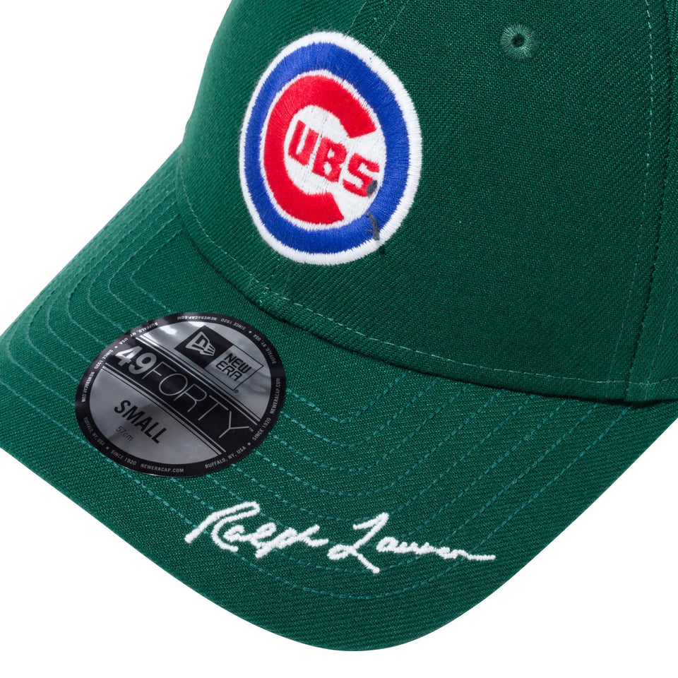 49FORTY POLO RALPH LAUREN ポロ ラルフローレン クーパーズタウン シカゴ・カブス グリーン - 【STG】ニューエラ｜キャップ、バッグ、アパレルのNEW ERA公式通販サイト