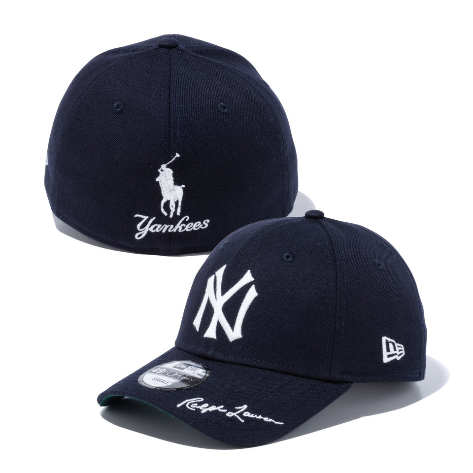 49FORTY POLO RALPH LAUREN ポロ ラルフローレン クーパーズタウン ニューヨーク・ヤンキース ネイビー - 【STG】ニューエラ｜キャップ、バッグ、アパレルのNEW ERA公式通販サイト