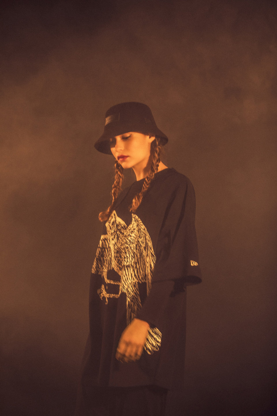 半袖 オーバーサイズド パフォーマンス Tシャツ Yohji Yamamoto SS22 CROW