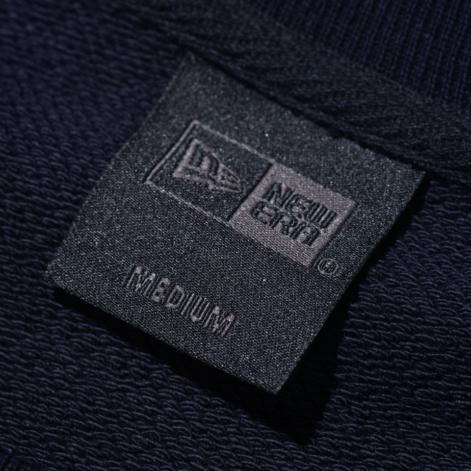 裏毛 スウェット クルーネック ジャカード BLACK LABEL SS23 ネイビー