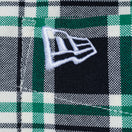 長袖 マドラスチェック ボタンダウンシャツ BLACK LABEL SS23 グリーン