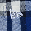 長袖 マドラスチェック ボタンダウンシャツ BLACK LABEL SS23 ネイビー