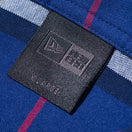 長袖 マドラスチェック ボタンダウンシャツ BLACK LABEL SS23 ネイビー