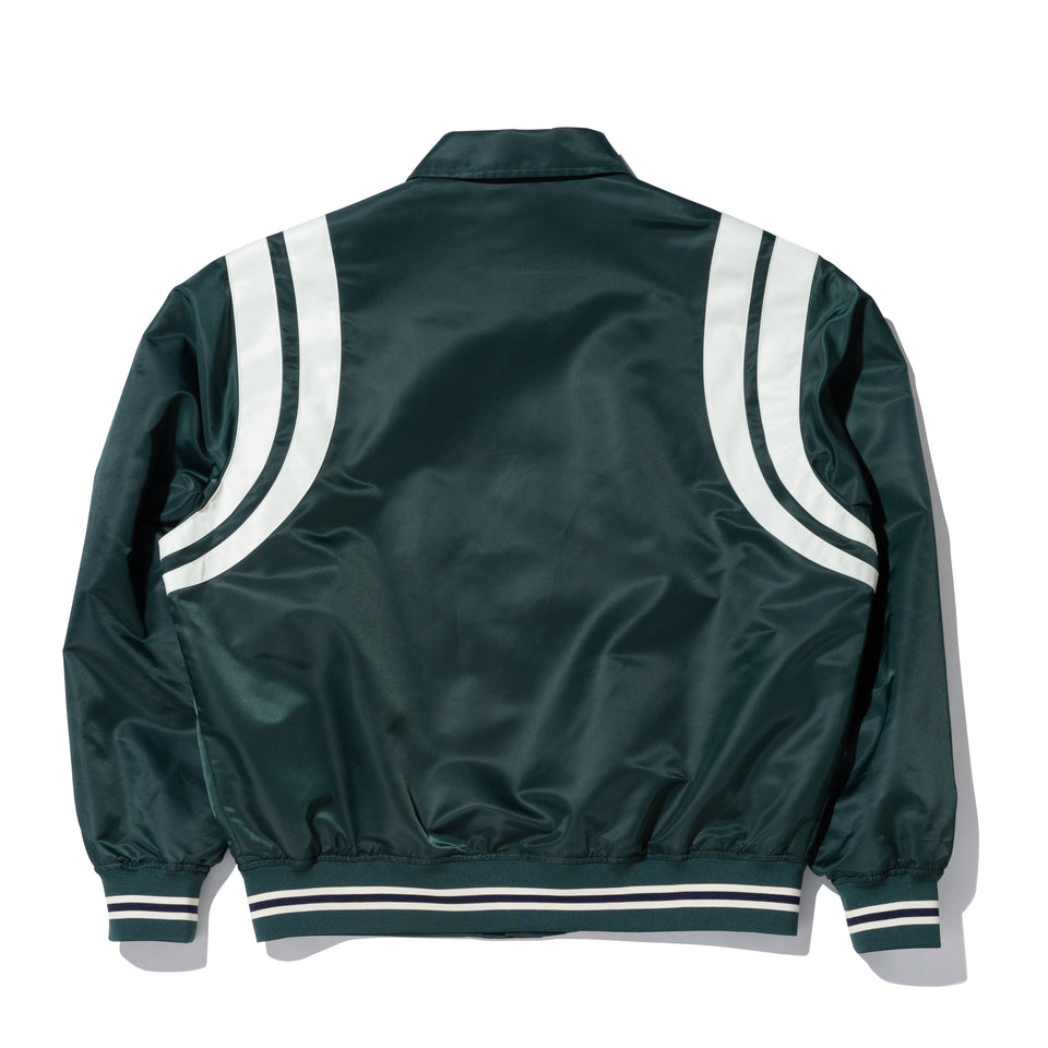 ナイロン ヴァーシティジャケット BLACK LABEL SS23 グリーン
