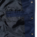 ナイロン ヴァーシティジャケット BLACK LABEL SS23 ネイビー