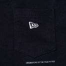 半袖 ポケット コットンTシャツ NEW ERA BLACK LABEL ブラック
