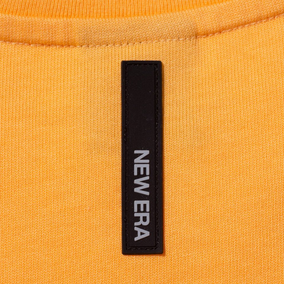 半袖 ポケット ヘビーウェイト コットンTシャツ NEW ERA BLACK LABEL オレンジ ビッグシルエット