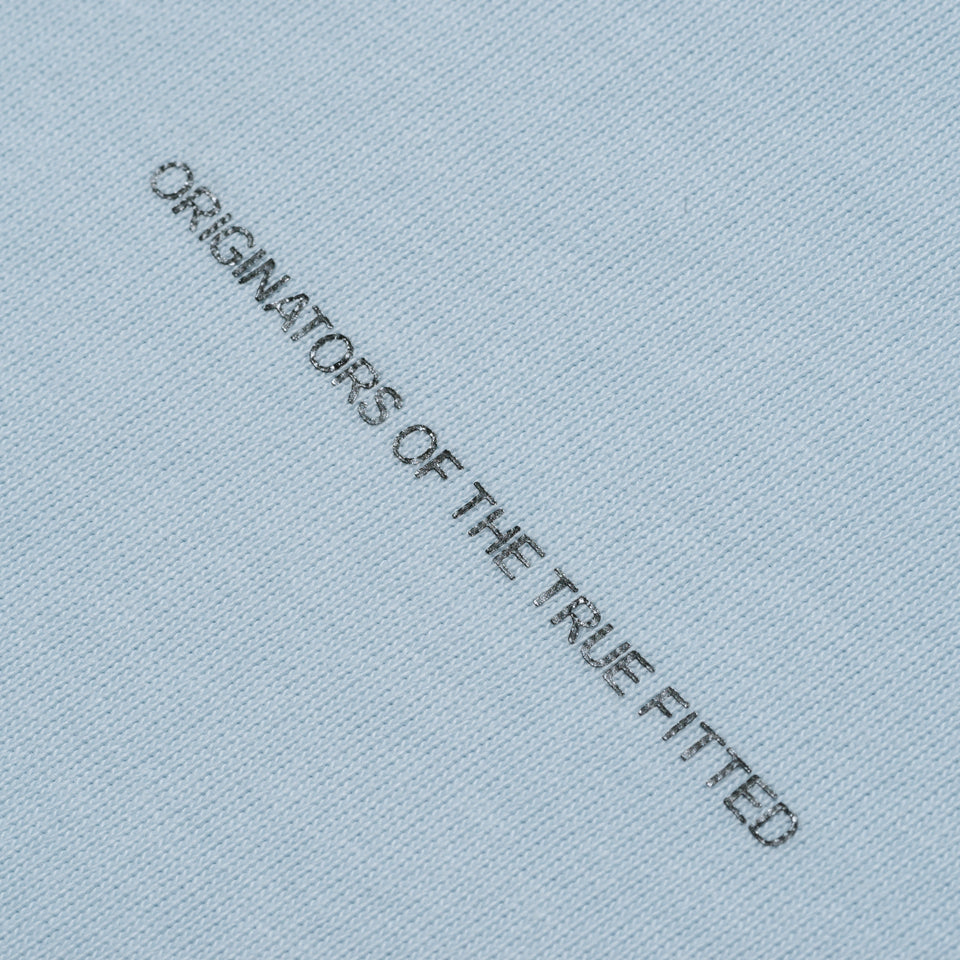 半袖 ポケット ヘビーウェイト コットンTシャツ NEW ERA BLACK LABEL ライトブルー ビッグシルエット