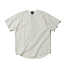 半袖 ベースボールシャツ NEW ERA BLACK LABEL オフホワイト