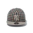 RC 9FIFTY BLACK LABEL FW22 ニューヨーク・ヤンキース フランネルチェック ブラウン