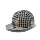 RC 9FIFTY BLACK LABEL FW22 ニューヨーク・ヤンキース フランネルチェック ブラウン