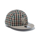 RC 9FIFTY BLACK LABEL FW22 ニューヨーク・ヤンキース フランネルチェック ブラウン