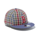 RC 9FIFTY BLACK LABEL FW22 ボストン・レッドソックス フランネルチェック レッド