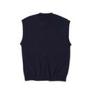 コットン ニットベスト BLACK LABEL SS23 ネイビー