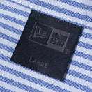 半袖 マルチポケット オックスフォードシャツ BLACK LABEL SS23 ストライプ ネイビー