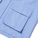 半袖 マルチポケット オックスフォードシャツ BLACK LABEL SS23 サックス