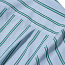 半袖 オープンカラー シャツ BLACK LABEL SS23 ストライプ グリーン