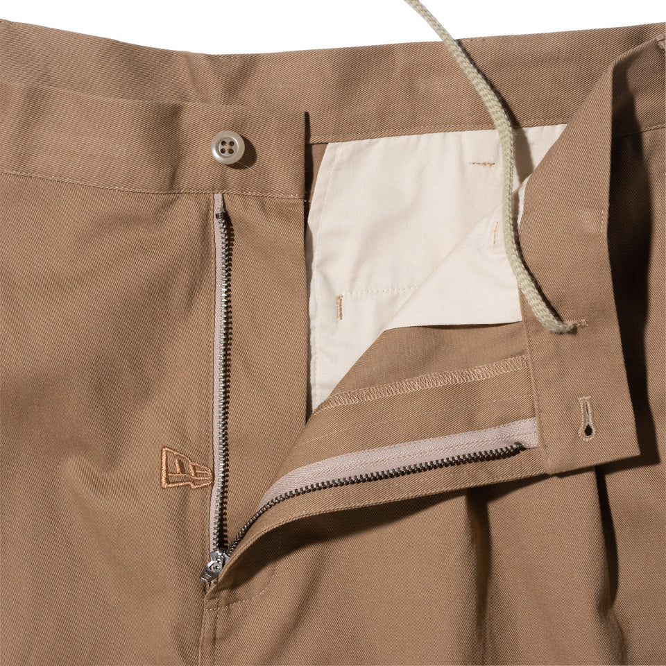 ワイド チノショートパンツ BLACK LABEL SS23 ベージュ