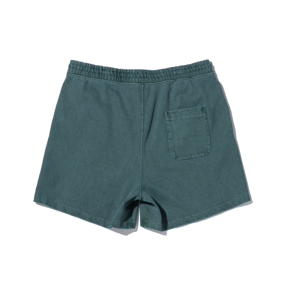 ガーメントダイ ショートパンツ BLACK LABEL SS23 ダークグリーン