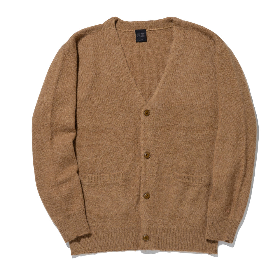 モヘアカーディガン BLACK LABEL FW22 キャメル