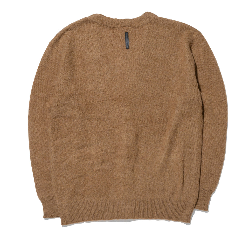 モヘアカーディガン BLACK LABEL FW22 キャメル