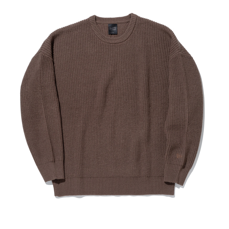 リブニット BLACK LABEL FW22 ブラウン