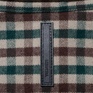 フランネルチェックシャツ BLACK LABEL FW22 ブラウン