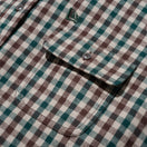 フランネルチェックシャツ BLACK LABEL FW22 ブラウン