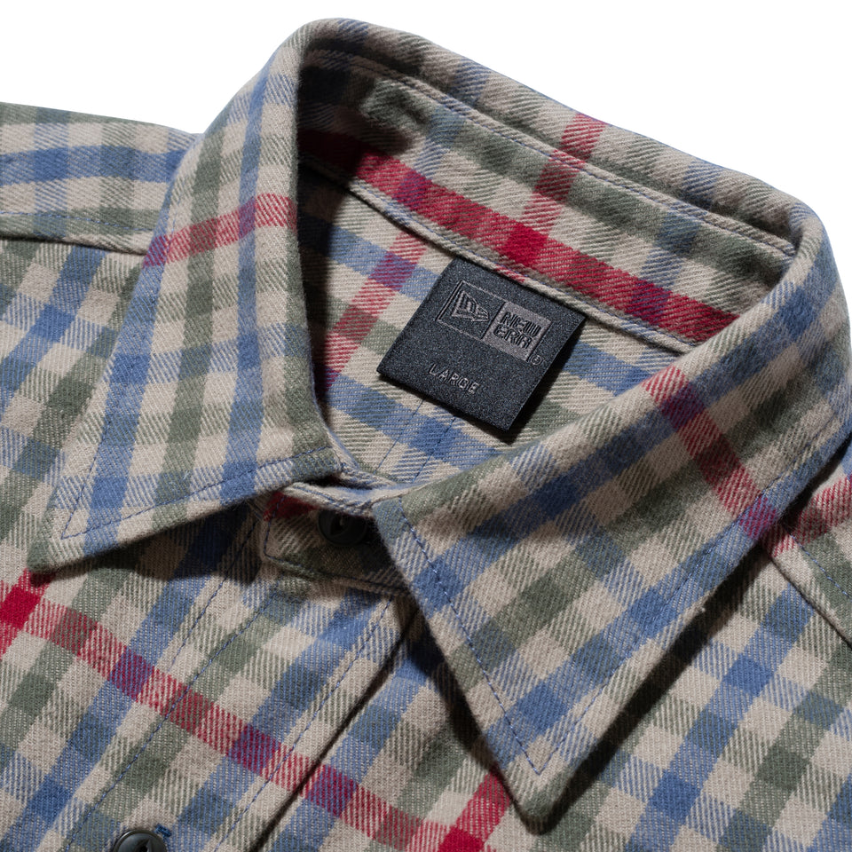 フランネルチェックシャツ BLACK LABEL FW22 レッド