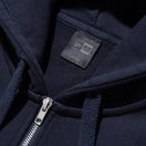 スウェット フルジップ フーディー ヘビーウェイト BLACK LABEL FW22 ダークネイビー