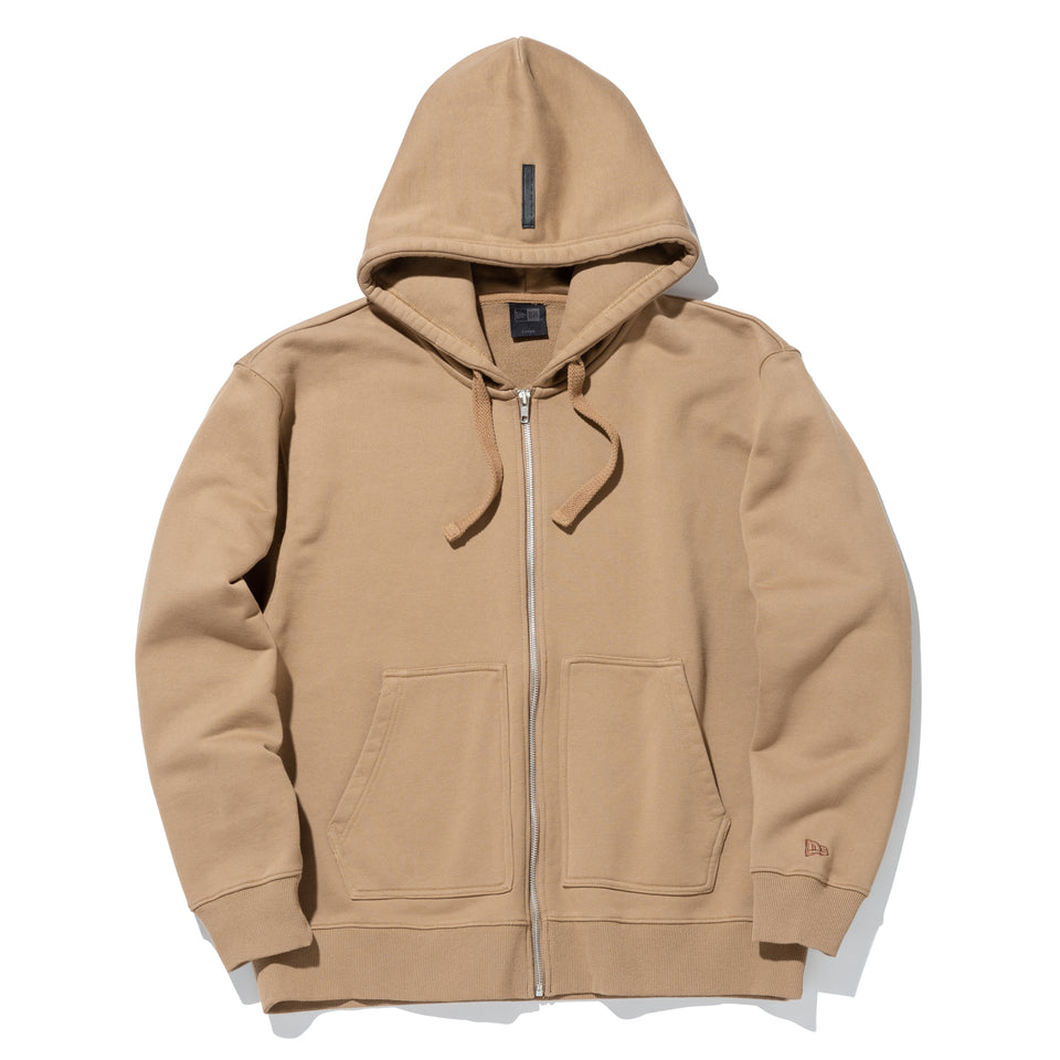 スウェット フルジップ フーディー ヘビーウェイト BLACK LABEL FW22 カーキ