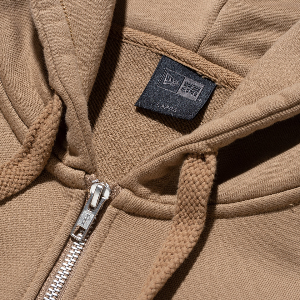 スウェット フルジップ フーディー ヘビーウェイト BLACK LABEL FW22 カーキ