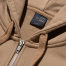 スウェット フルジップ フーディー ヘビーウェイト BLACK LABEL FW22 カーキ