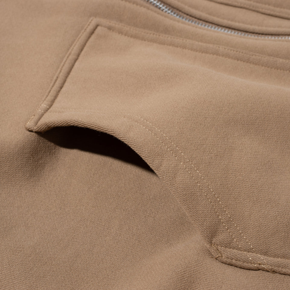 スウェット フルジップ フーディー ヘビーウェイト BLACK LABEL FW22 カーキ