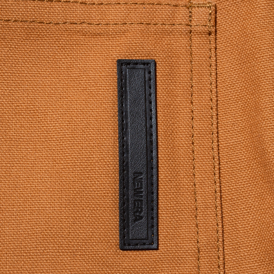 ダックパンツ ダブルニー BLACK LABEL FW22 キャメル