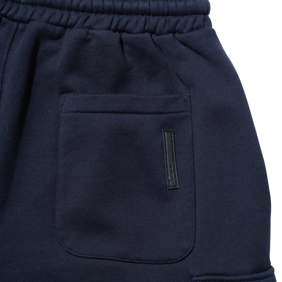 スウェット カーゴパンツ ヘビーウェイト BLACK LABEL FW22 ダークネイビー