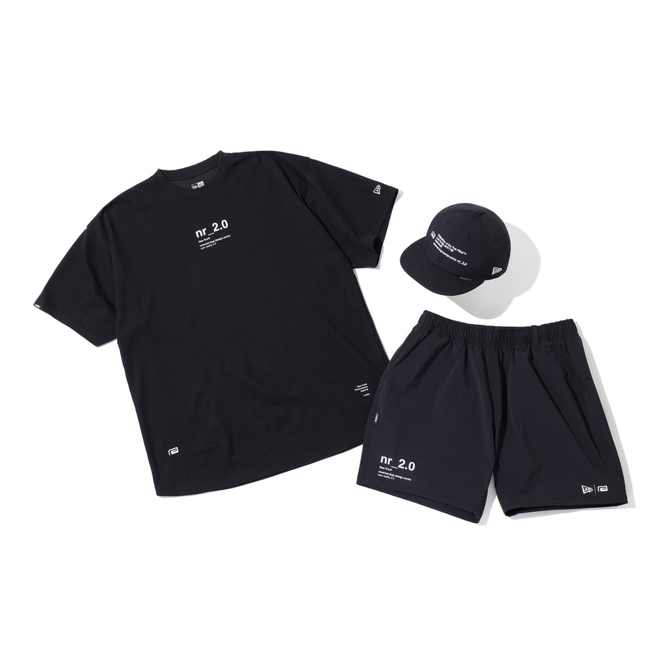 オーバーサイズド 半袖 パフォーマンス Tシャツ rvddw SS22 ブラック