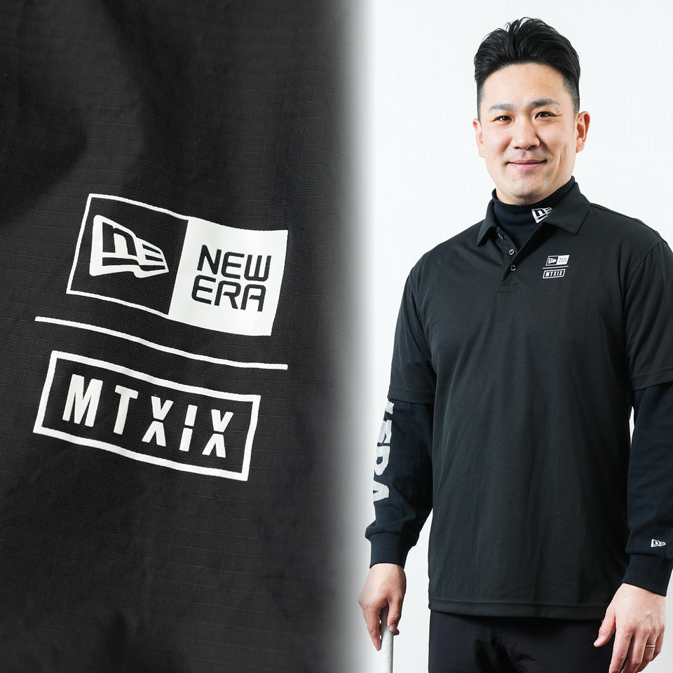 【ゴルフ】ウインドジャケット MTXIX エムティーナインティーン 田中将大 ボックスロゴ