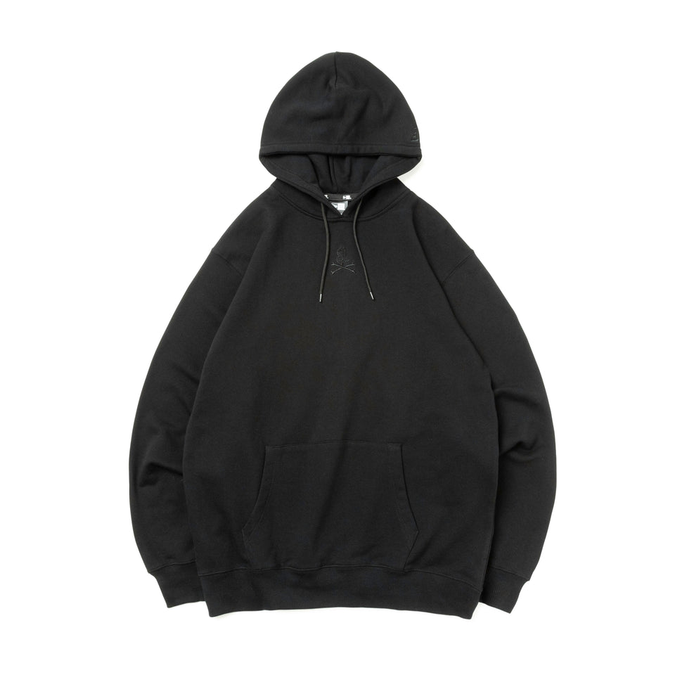 裏毛 スウェット プルオーバーフーディー mastermind JAPAN マスターマインド・ジャパン ブラック × ブラック