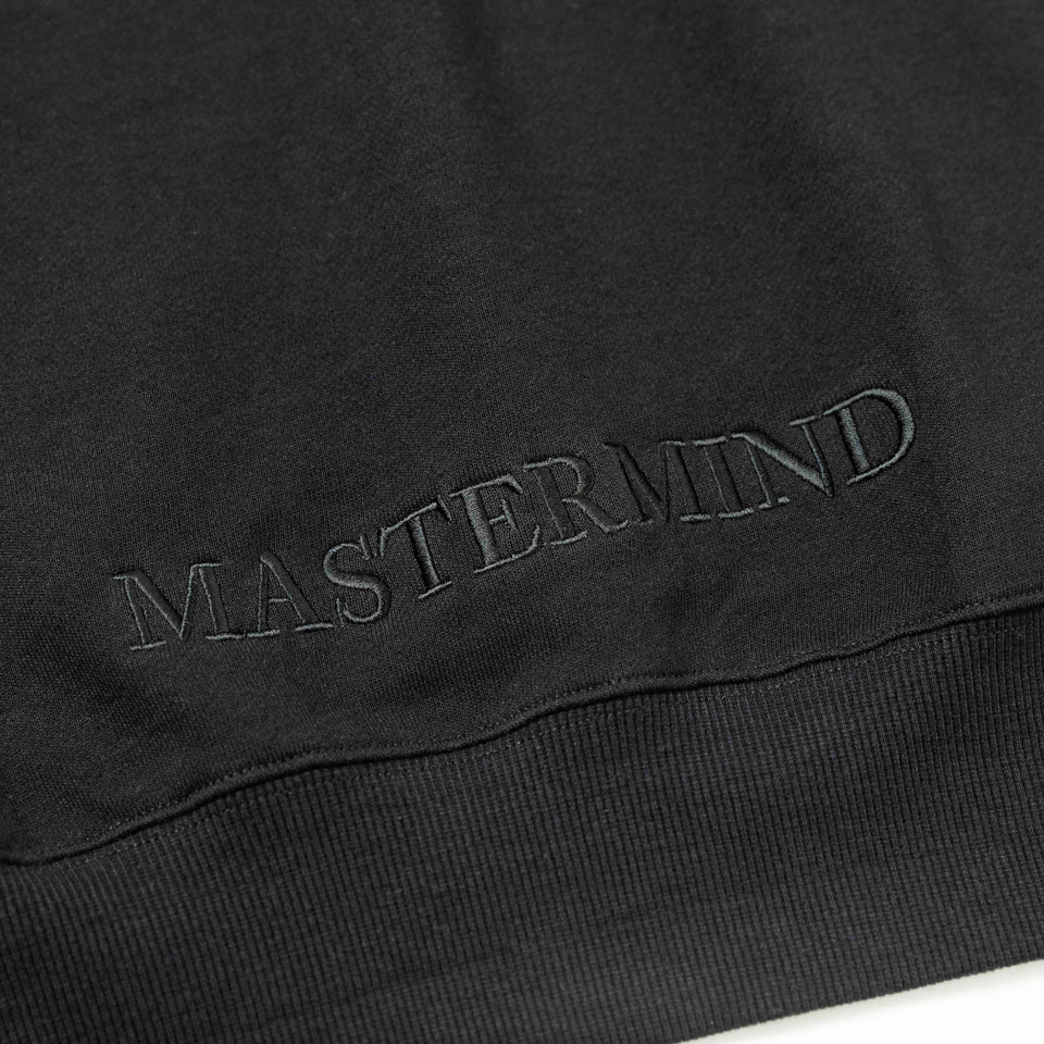 裏毛 スウェット プルオーバーフーディー mastermind JAPAN マスターマインド・ジャパン ブラック × ブラック