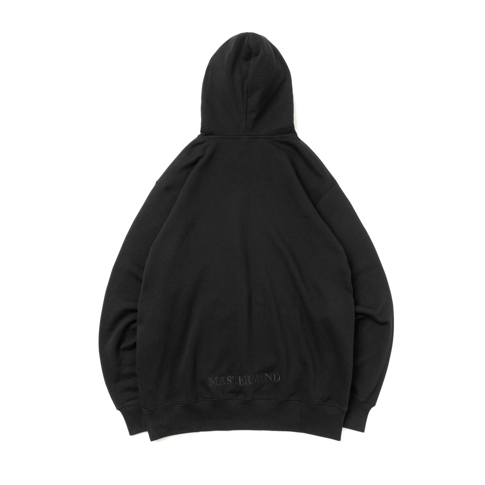 裏毛 スウェット プルオーバーフーディー mastermind JAPAN マスターマインド・ジャパン ブラック × ブラック