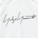 裏毛 コットン スウェット プルオーバーフーディ Yohji Yamamoto SS23 アドレスロゴ ホワイト