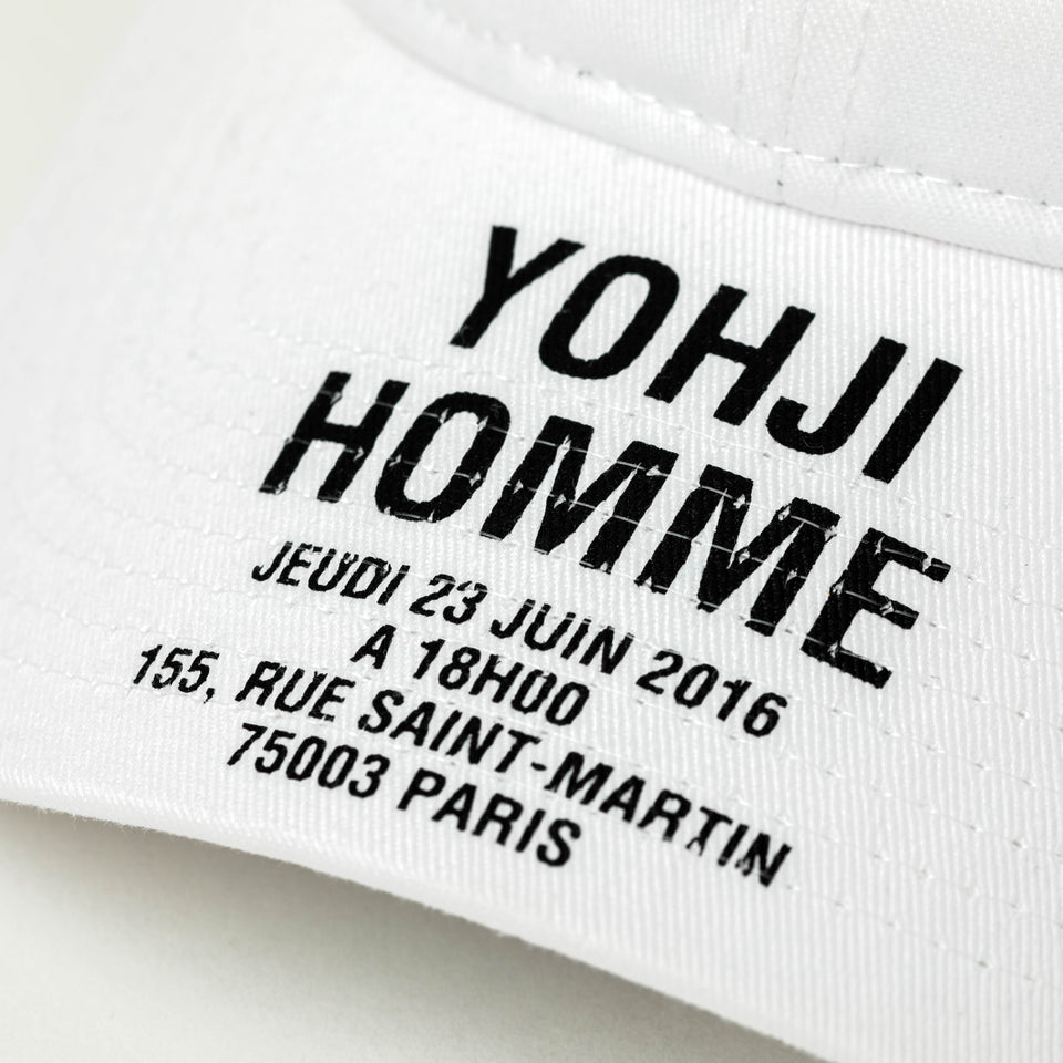 9THIRTY Yohji Yamamoto SS23 アドレスロゴ ホワイト