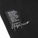 裏毛 スウェットパンツ Yohji Yamamoto FW22 シグネチャーロゴ 織ネーム ブラック