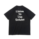 半袖 コットン Tシャツ TAKAHIROMIYASHITATheSoloist. リフレクティブロゴ ブラック レギュラーフィット